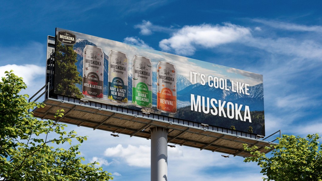 Muskoka Brewery OOH&nbsp;Design